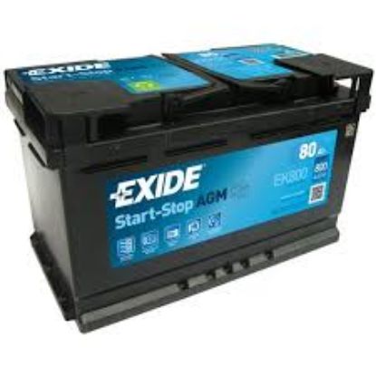 Слика на Exide EK800 80Ah CCAA 800