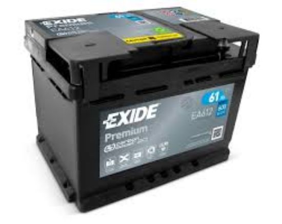 Слика на Exide EA612 61Ah CCAA 600