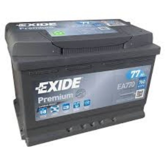 Слика на Exide EA770 77Ah CCAA 760