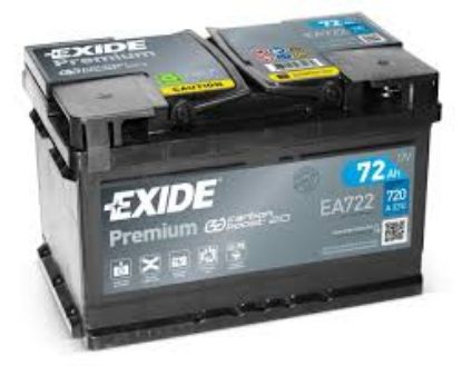 Слика на Exide EA722 72Ah CCAA 720